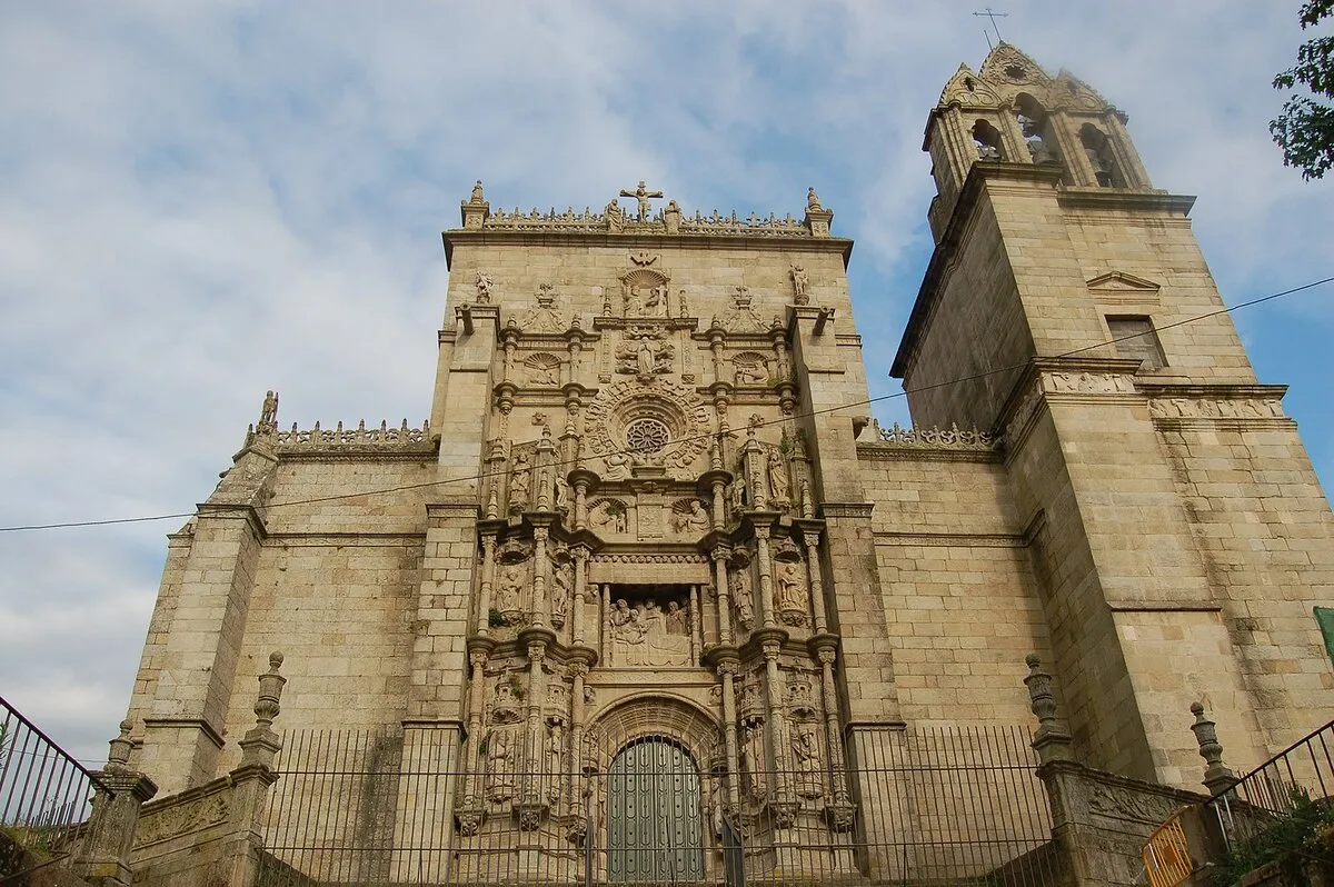 La gran fachada de estilo renacentista de la basilica