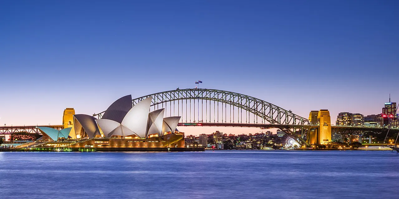 Panorámica de Sydney, Australia.