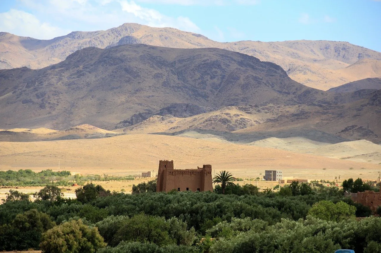 Valle del Draa, Marruecos.