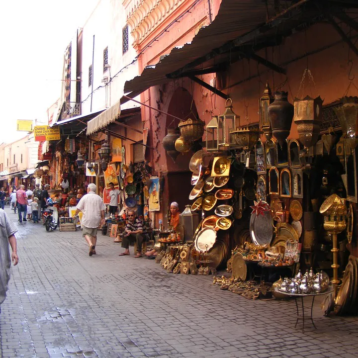 Zoco de Tetuán, Marruecos.