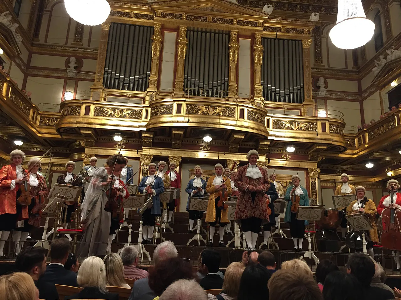 Espectáculo en la ópera de Viena