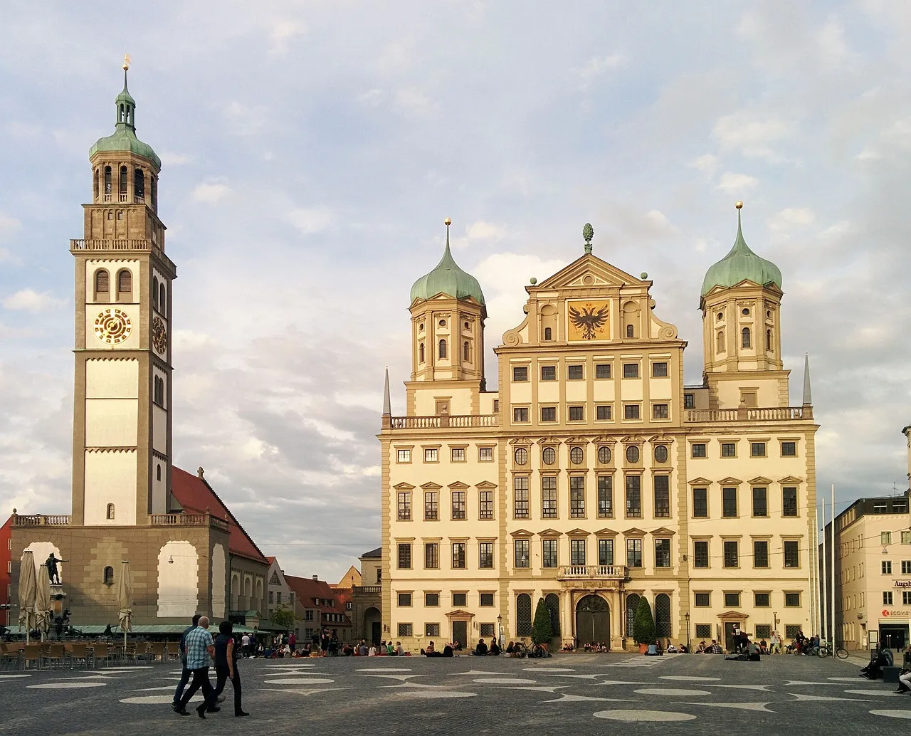 Centro de la ciudad de Augsburgo