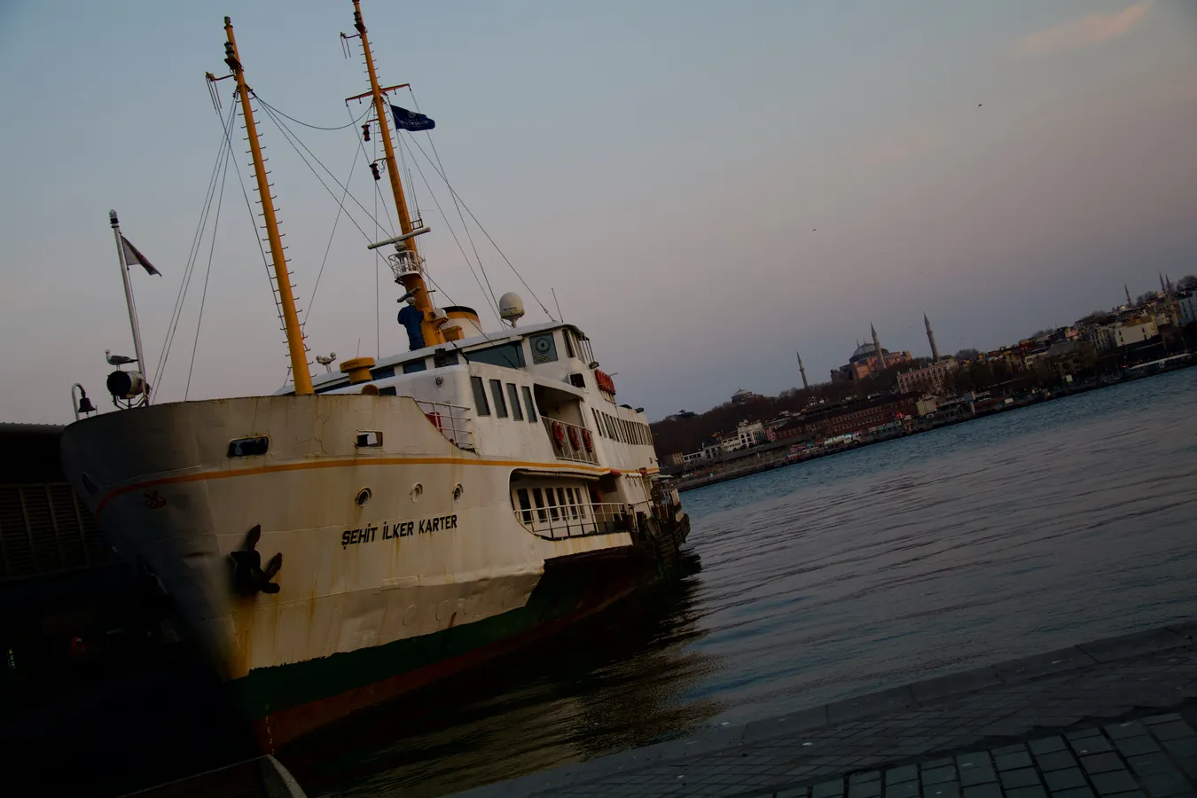 Ferry en Estambul