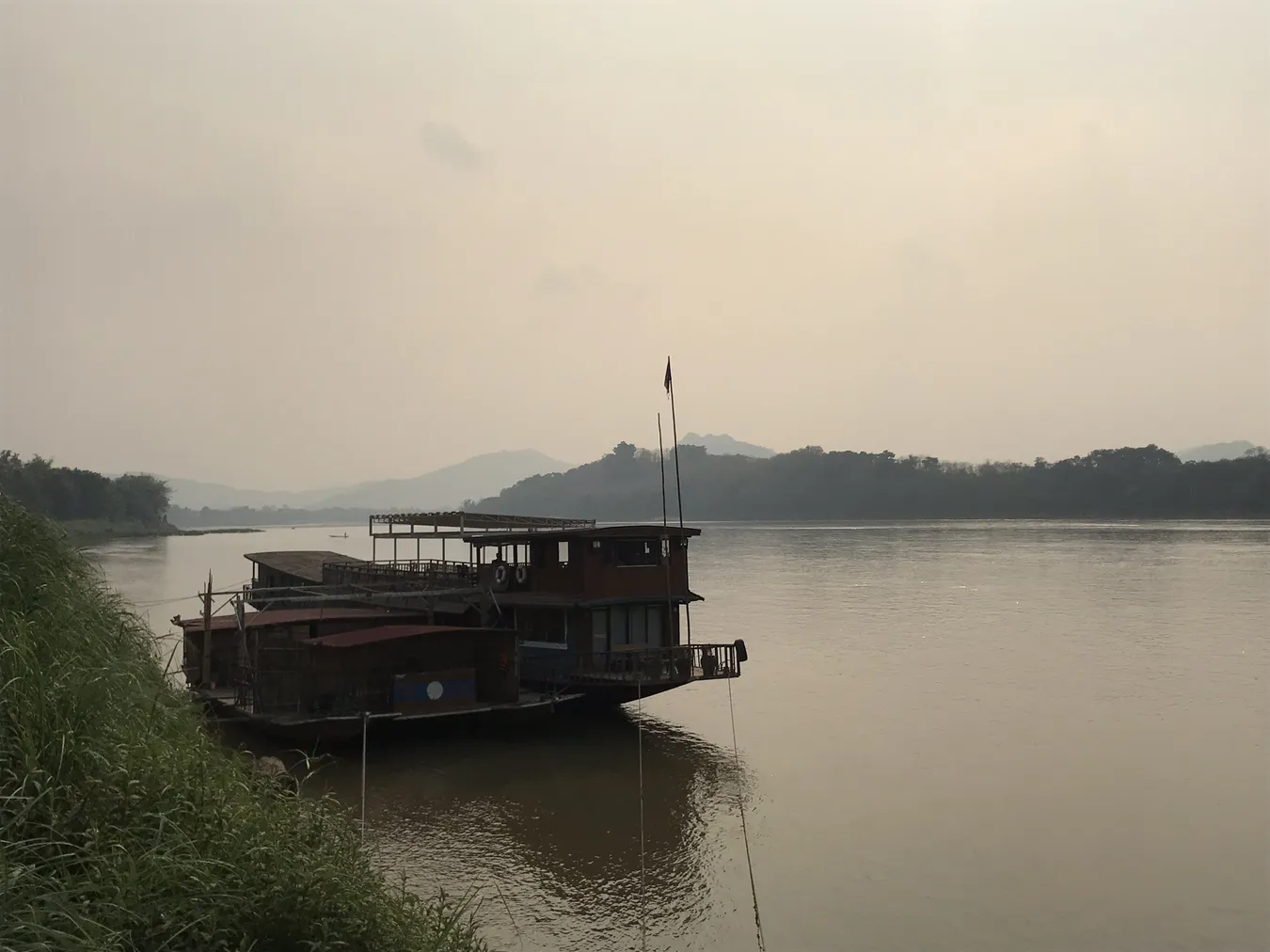 Ferry en Laos