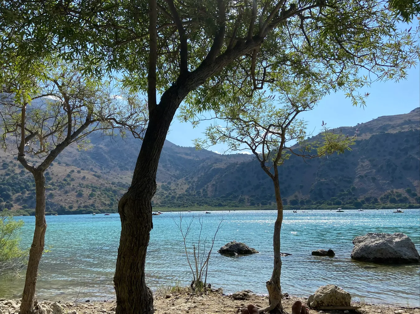 Imagen de Lago Kournas, el único lago de Creta