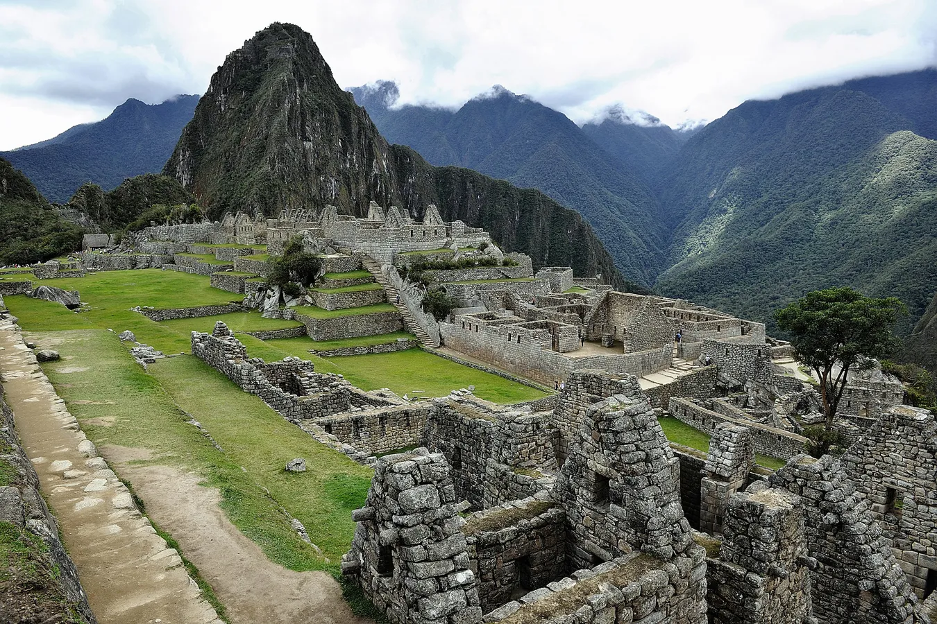 Zona central del Macu Picchu