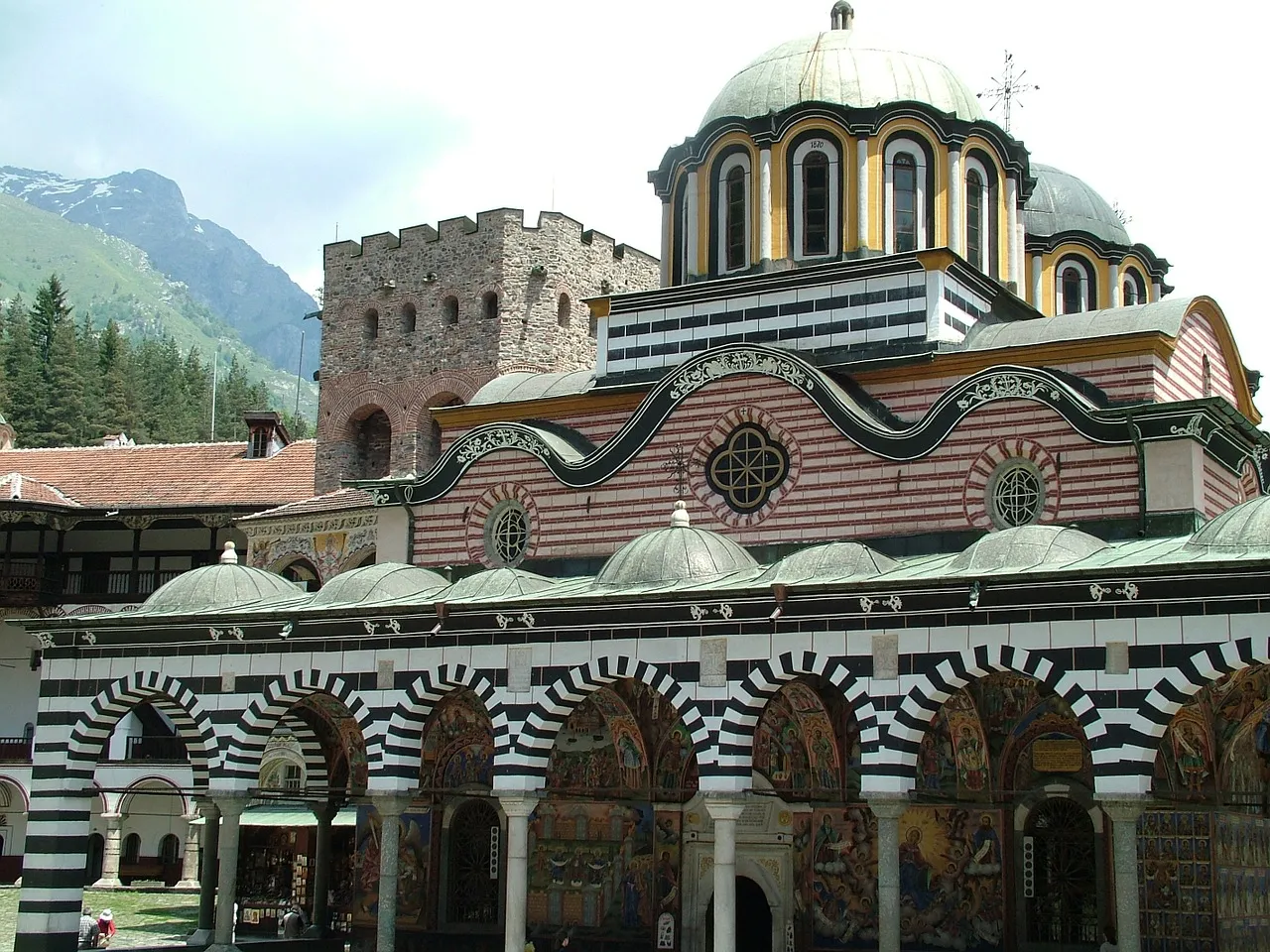 Imagen de El Monasterio de Rila de Bulgaria