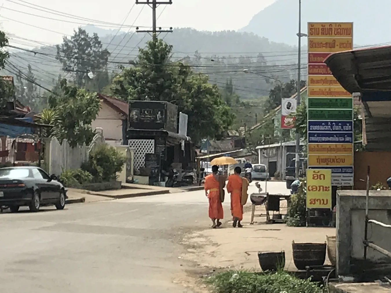 Monjes en Luang Prabang