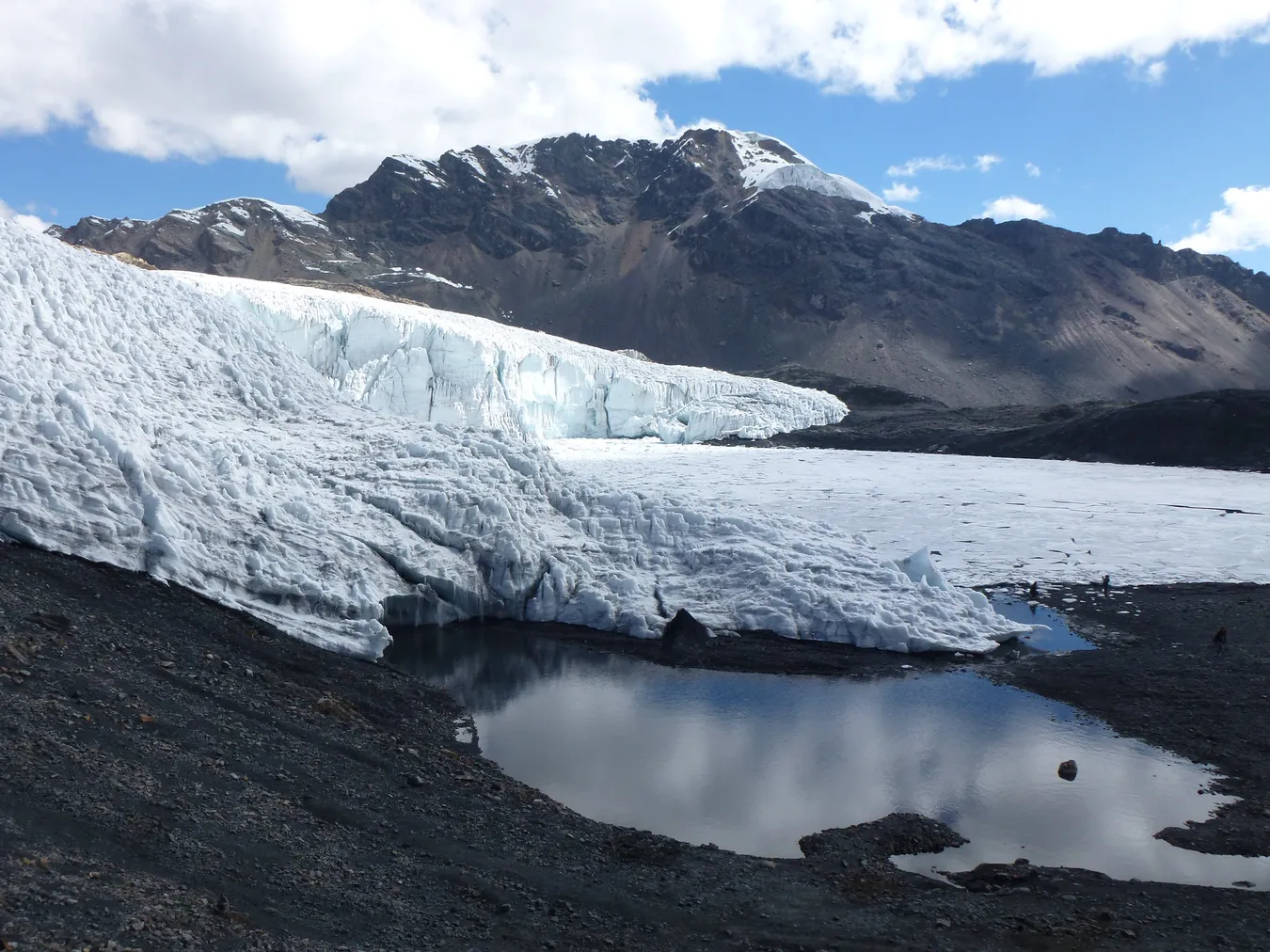 Glaciar en el Nevado Pastoruri.