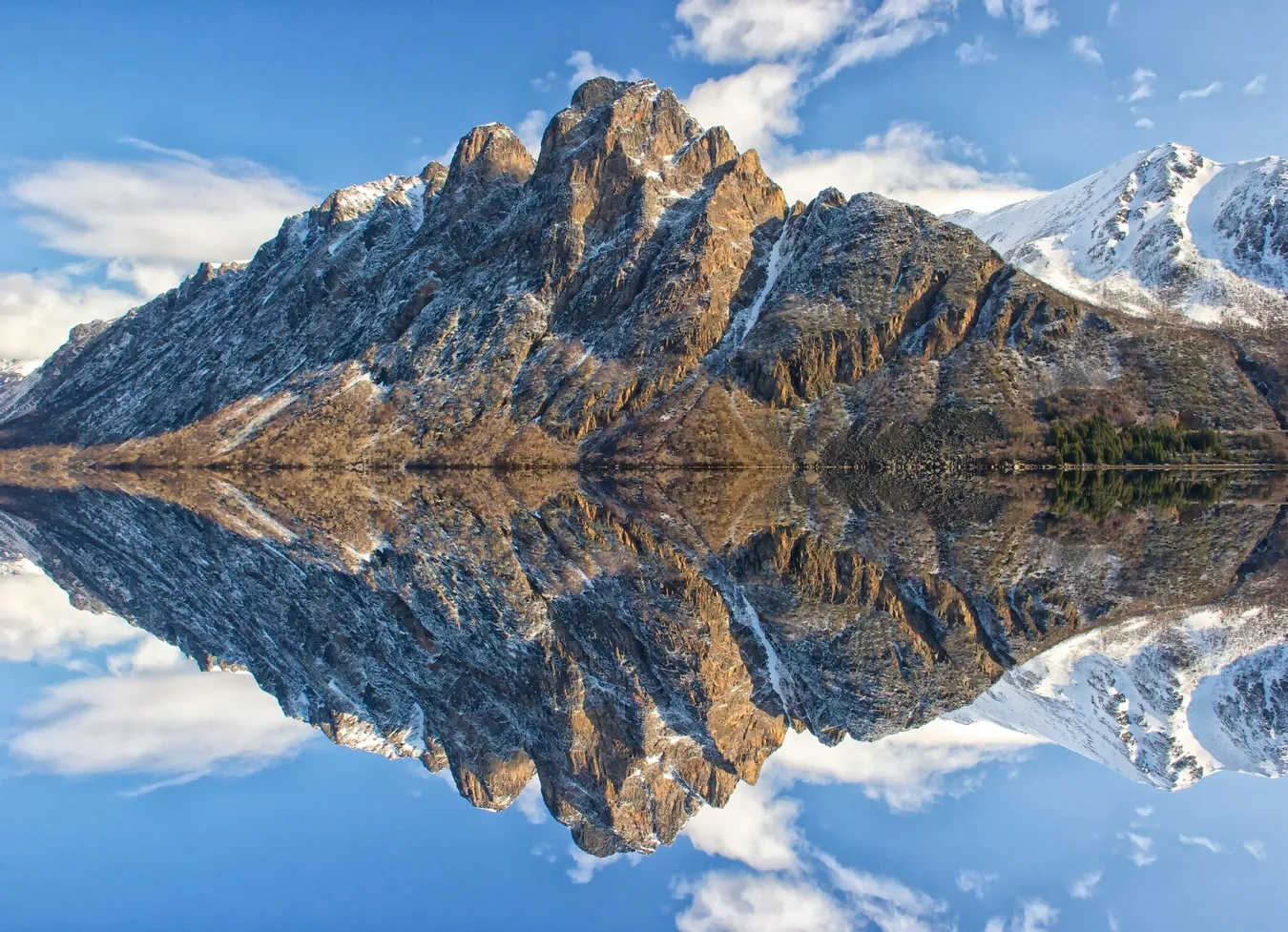 Lago de Noruega.