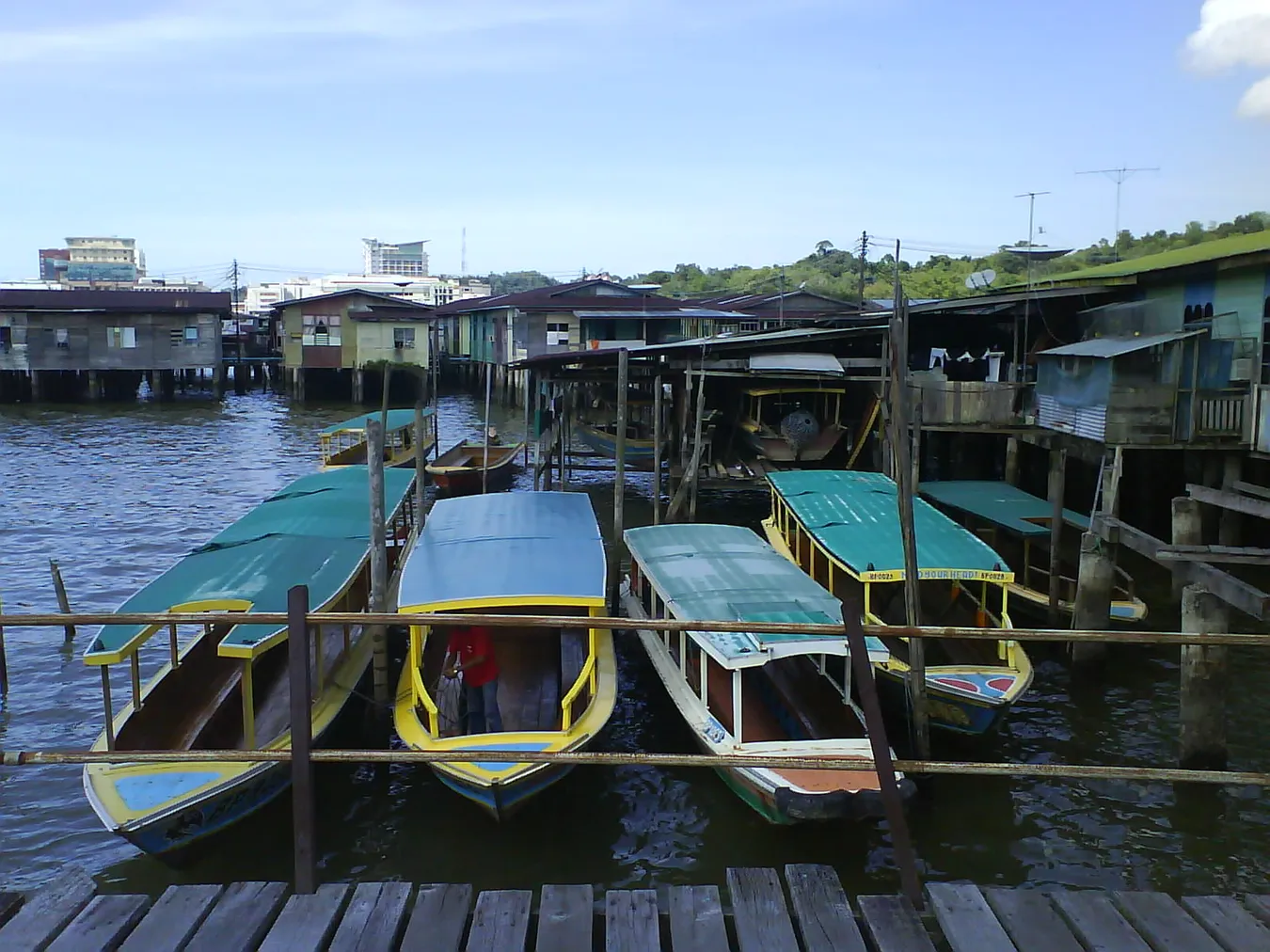 Pueblo flotante de Brunei