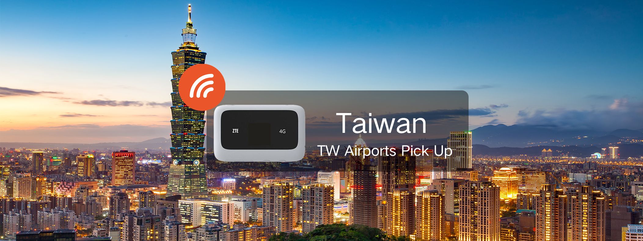 Imagen del tour: [SALE] 4G WiFi (TW Airport Pick Up) for Taiwan