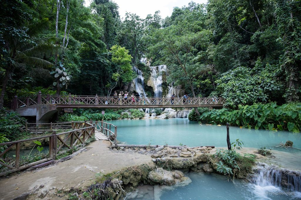 Imagen del tour: Kuang Si Waterfall Shared Minibus Ticket (Round Trip) 