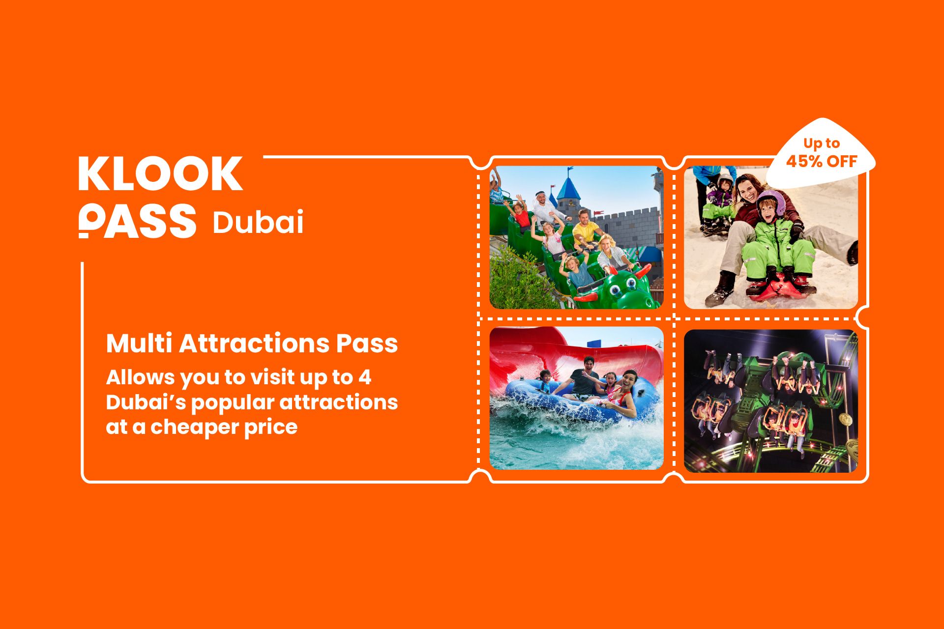 Imagen del tour: [Klook Exclusive] Dubai Multi Attractions Pass